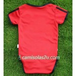 Camisolas de Futebol Manchester United Mini Equipamento Principal 2018/19 Manga Curta